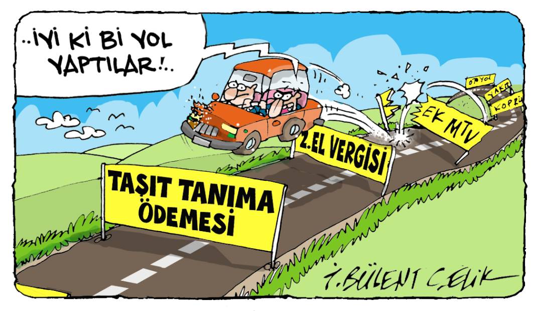 İ. Bülent Çelik'in 21 Kasım 2024 tarihli karikatürü 1