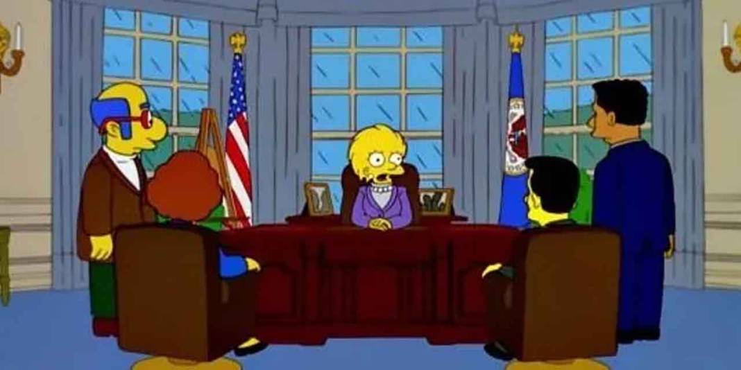 Simpsonlar yine bildi mi? 2024 ABD seçimleri için şaşırtan tahmin 8