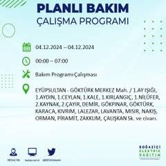 BEDAŞ, İstanbul’da 4 Aralık’ta elektrik kesintisi olacak ilçe ve mahalleleri açıkladı 17