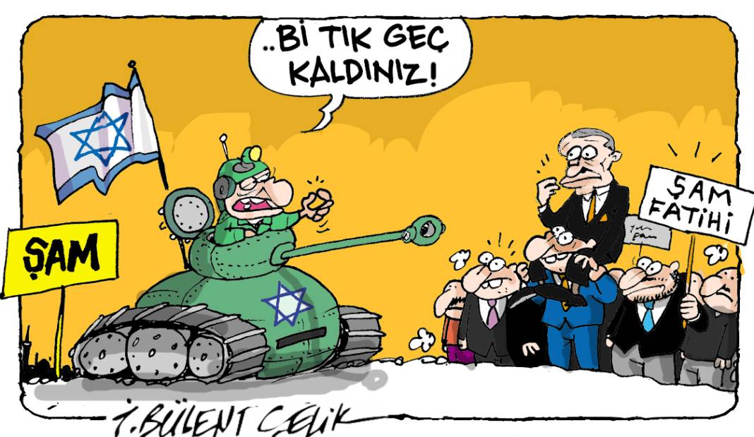 İ. Bülent Çelik'in 30 Aralık 2024 tarihli karikatürü 1