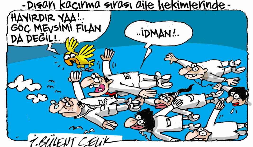 İ. Bülent Çelik'in 4 Aralık 2024 tarihli karikatürü 1