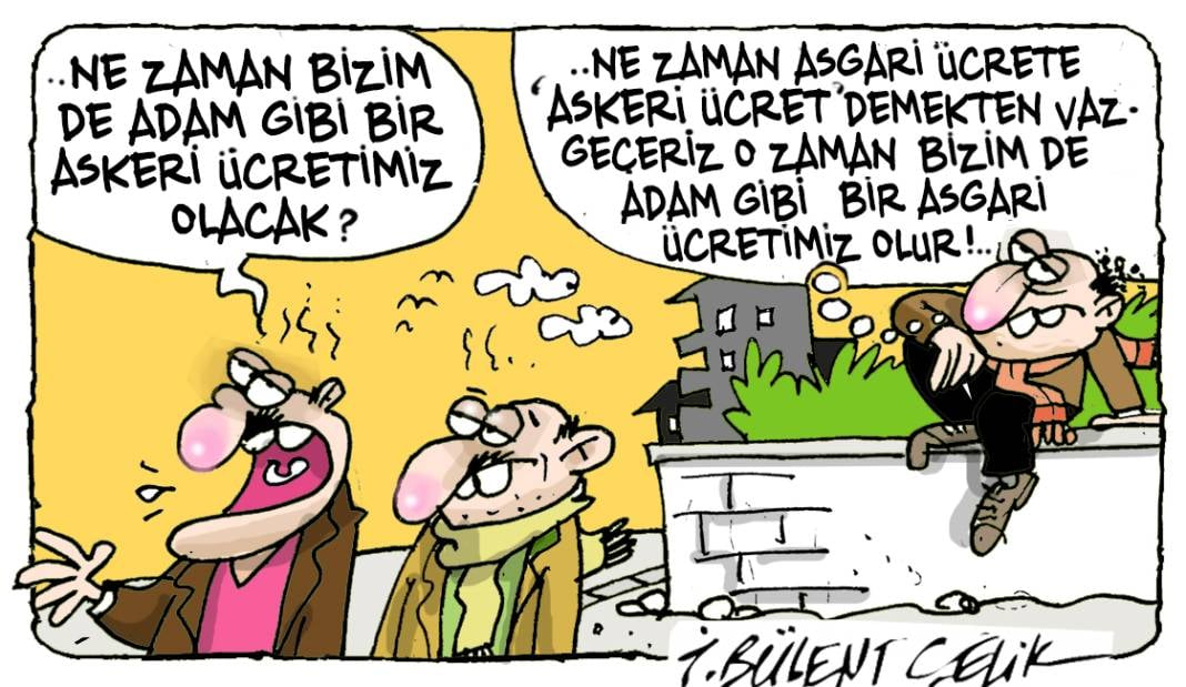 İ. Bülent Çelik'in 7 Aralık 2024 tarihli karikatürü 1