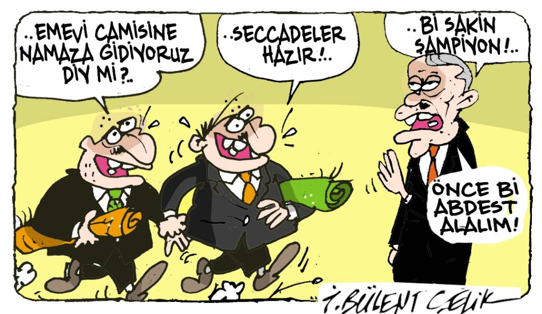 İ. Bülent Çelik'in 2 Aralık 2024 tarihli karikatürü 1