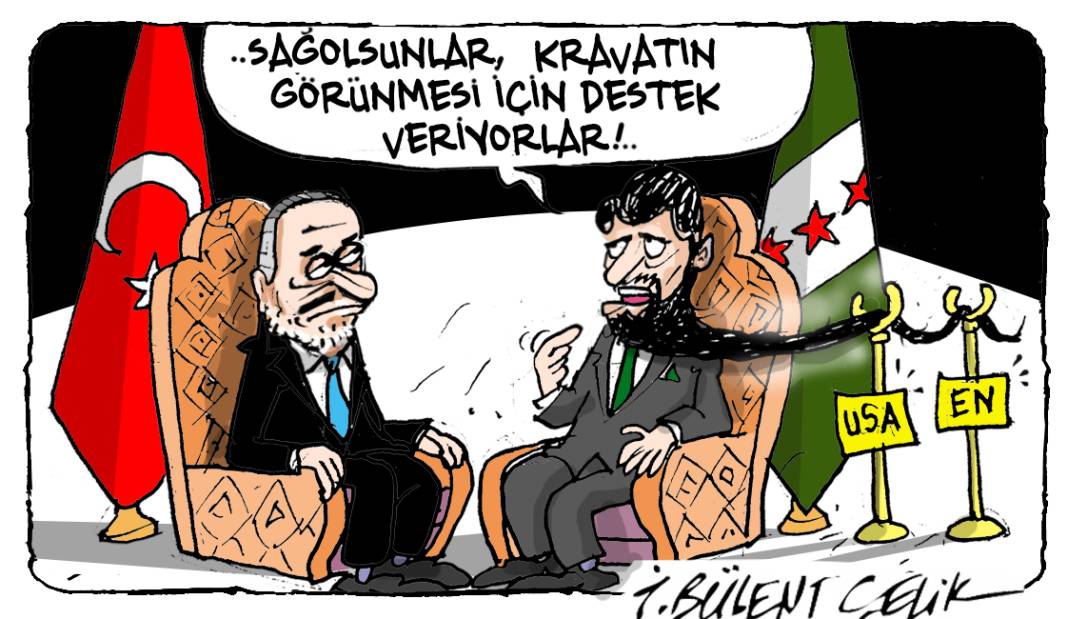 İ. Bülent Çelik'in 23 Aralık 2024 tarihli karikatürü 1