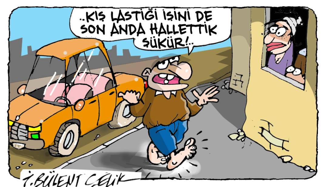 İ. Bülent Çelik'in 1 Aralık 2024 tarihli karikatürü 1