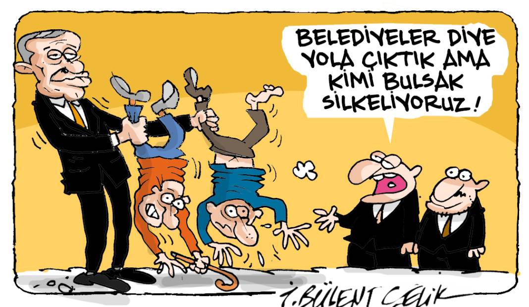 İ. Bülent Çelik'in 27 Aralık 2024 tarihli karikatürü 1