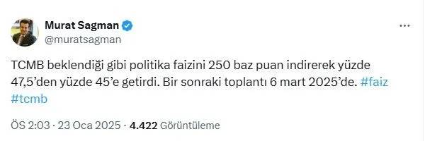 Merkez Bankası faiz indirimini otomatiğe mi bağladı? Faiz indirimine ekonomistlerden tepkiler 2