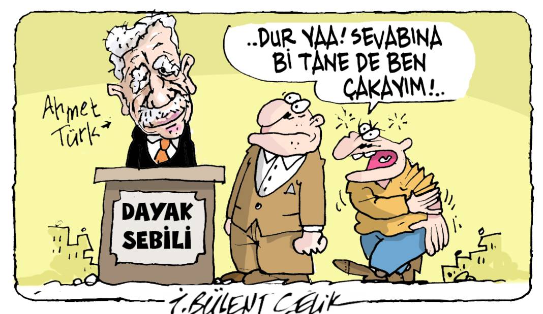 İ. Bülent Çelik'in 4 Ocak 2025 tarihli karikatürü 1