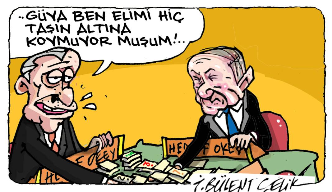 İ. Bülent Çelik'in 13 Ocak 2025 tarihli karikatürü 1