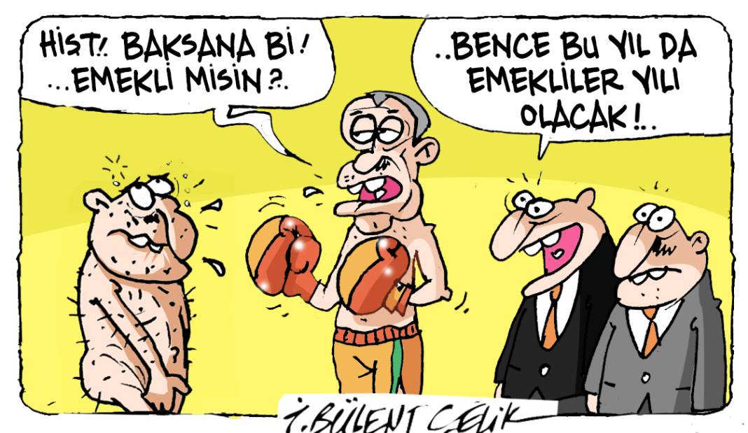 İ. Bülent Çelik'in 5 Ocak 2025 tarihli karikatürü 1