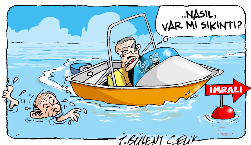 İ. Bülent Çelik'in 21 Ocak 2025 tarihli karikatürü- 1