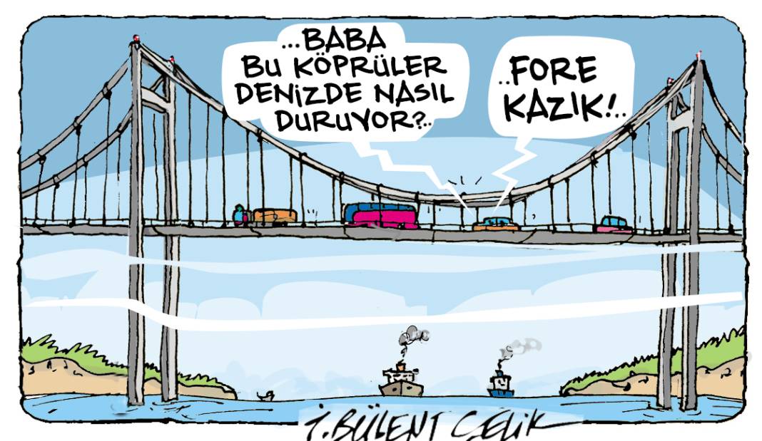 İ. Bülent Çelik'in 16 Ocak 2025 tarihli karikatürü 1