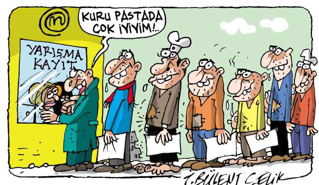 İ. Bülent Çelik'in 12 Ocak 2025 tarihli karikatürü 1