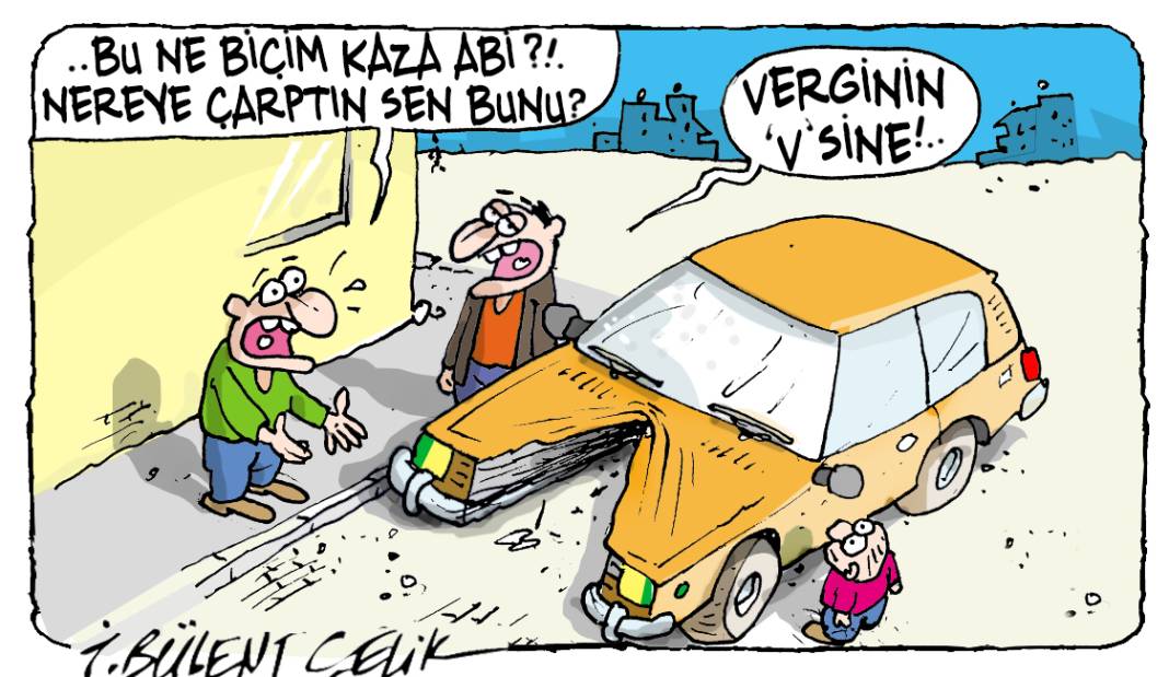 İ. Bülent Çelik'in 2 Ocak 2025 tarihli karikatürü 1