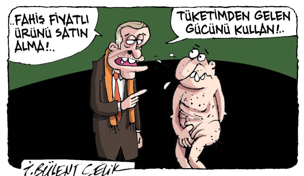 İ. Bülent Çelik'in 9 Ocak 2025 tarihli karikatürü 1