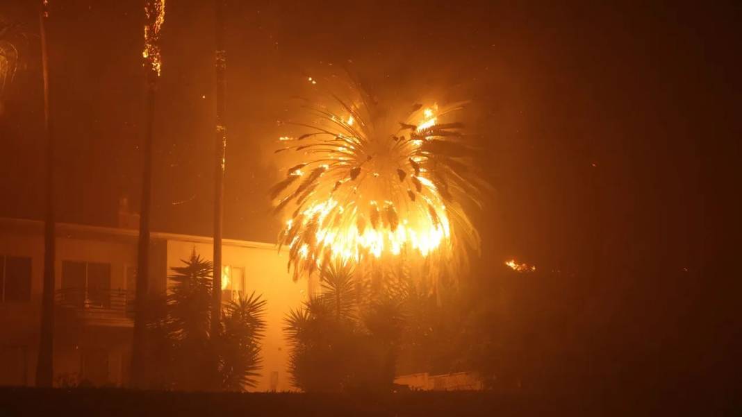 Los Angeles'taki yangın Türk ünlüleri de vurdu: Evleri tehlikede! 1