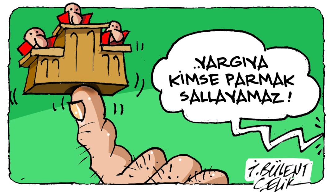İ. Bülent Çelik'in 28 Ocak 2025 tarihli karikatürü- 1
