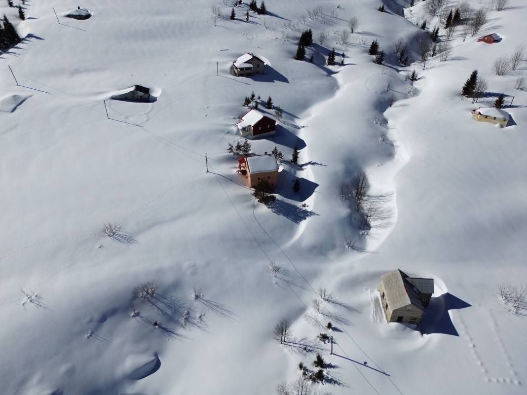 Karadeniz’in beyaz büyüsü: Zirvelerde kartpostallık manzara 6
