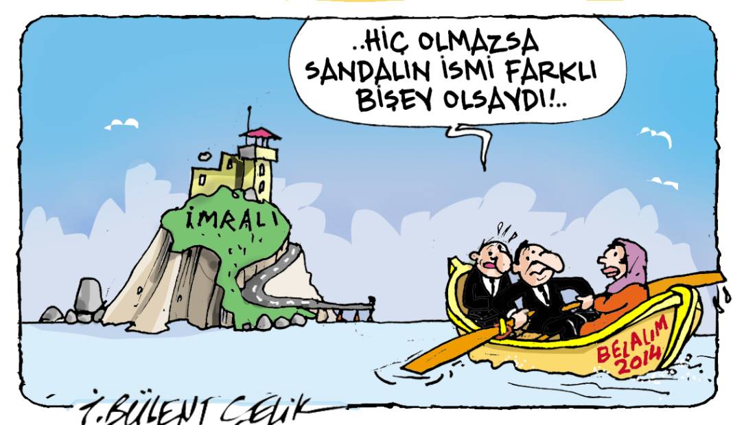 İ. Bülent Çelik'in 12 Şubat 2025 tarihli karikatürü 1