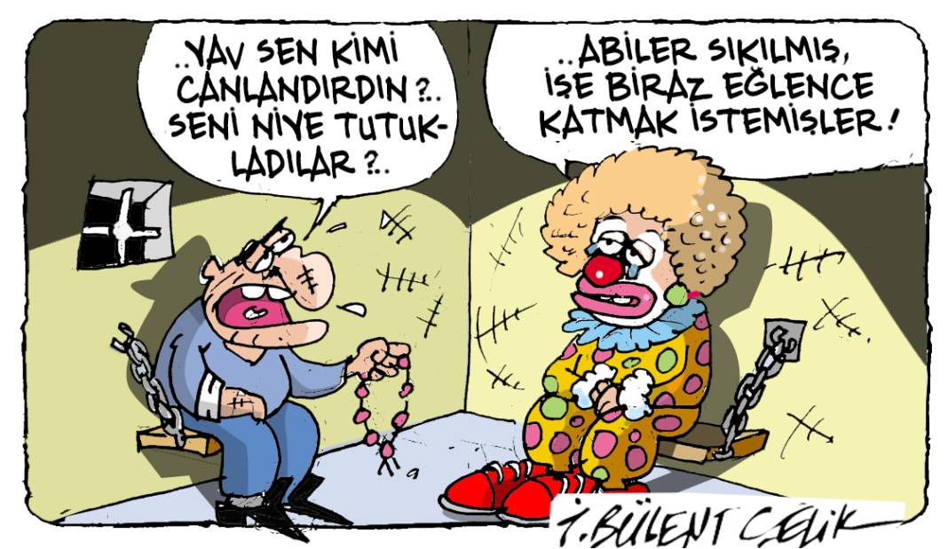 İ. Bülent Çelik'in 6 Şubat 2025 tarihli karikatürü 1