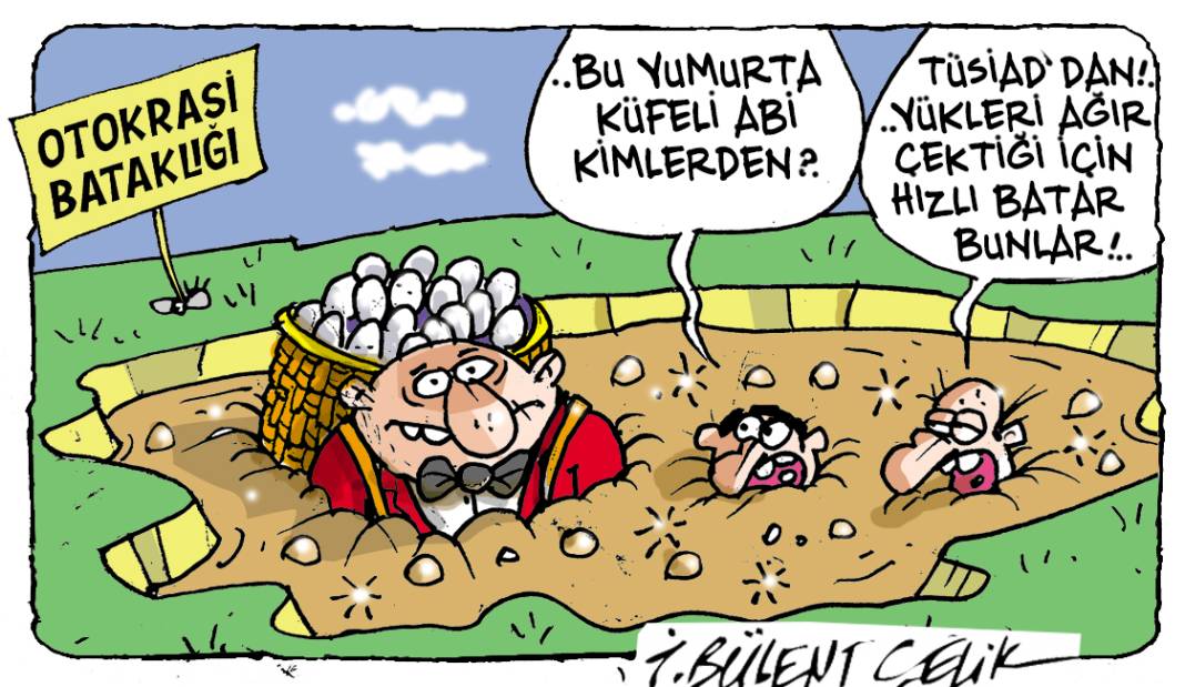 İ. Bülent Çelik'in 17 Şubat 2025 tarihli karikatürü 1