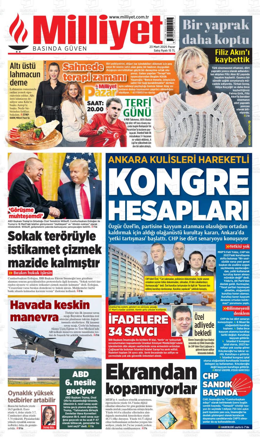 İktidar yanlısı gazeteler mahkemeden önce suçlu ilan etti 2