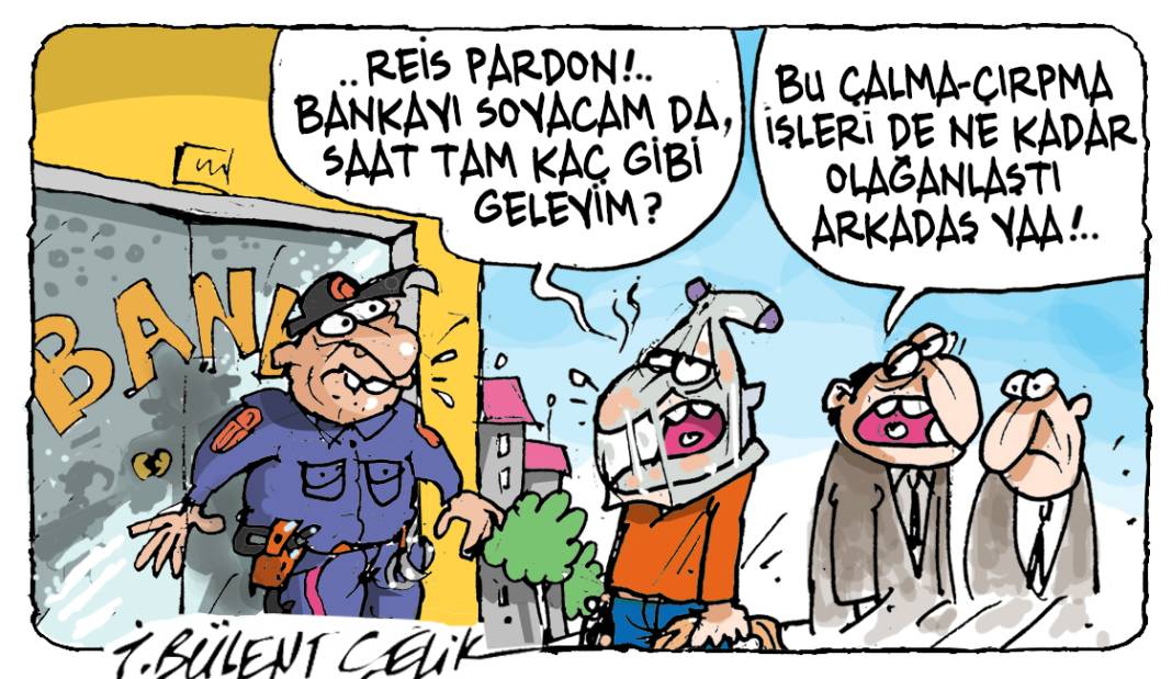 İ. Bülent Çelik'in 11 Mart 2025 tarihli karikatürü 1