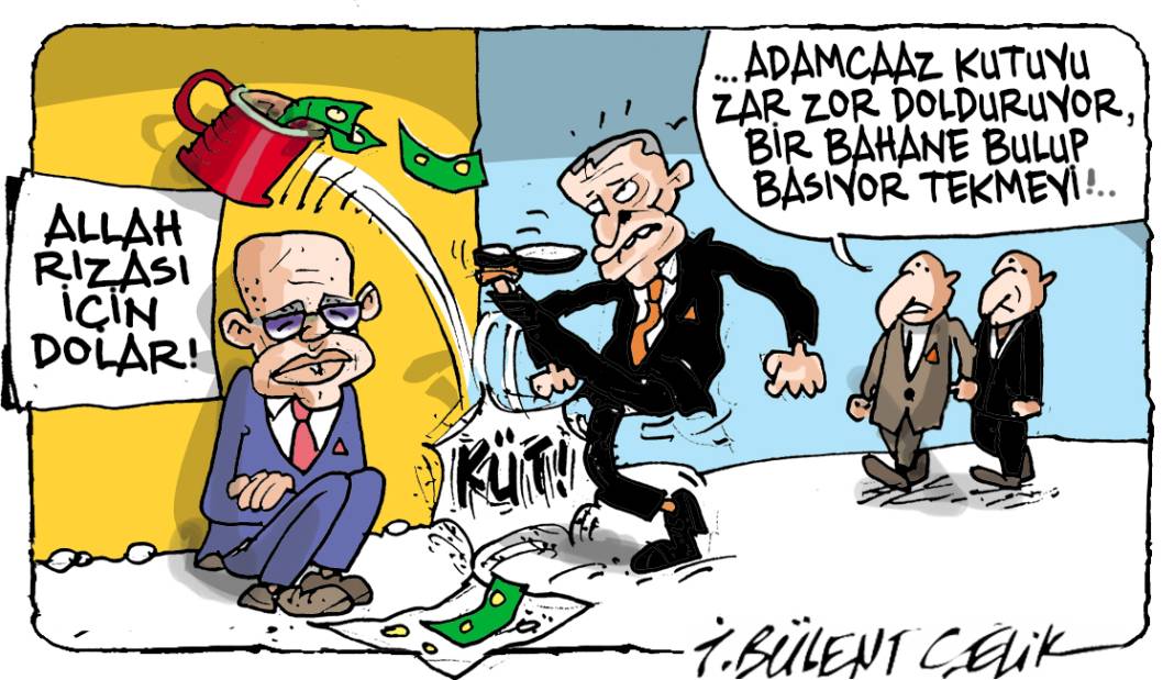 İ. Bülent Çelik'in 26 Nisan 2025 tarihli karikatürü 1