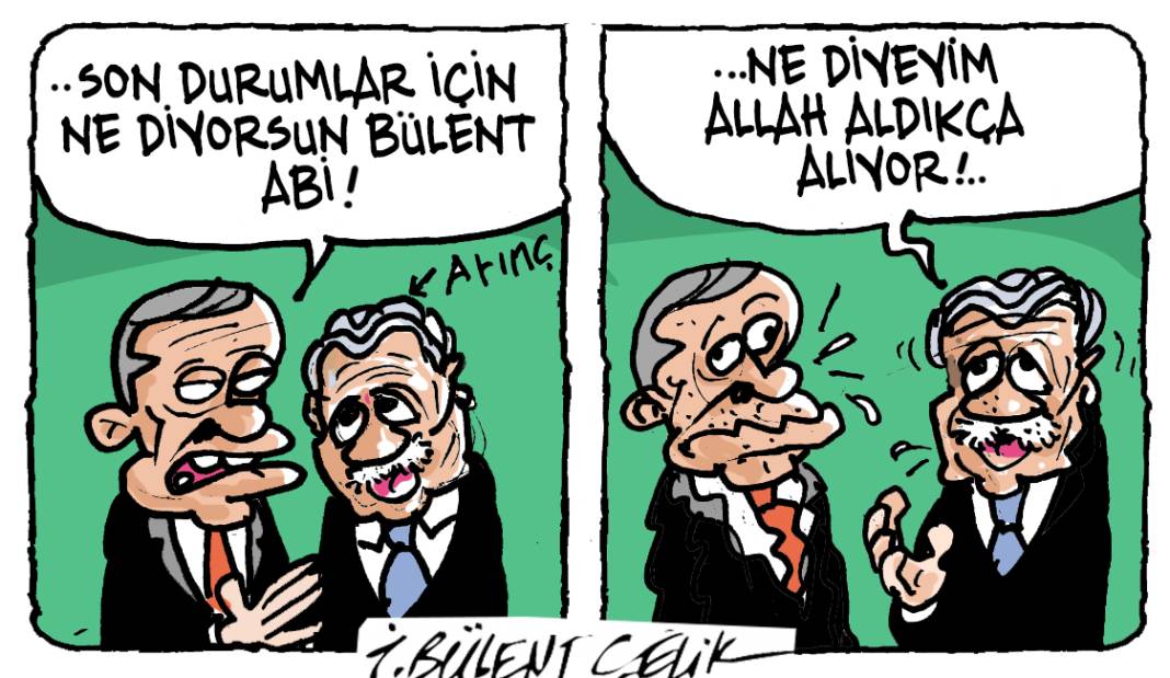 İ. Bülent Çelik'in 10 Nisan 2025 tarihli karikatürü 1