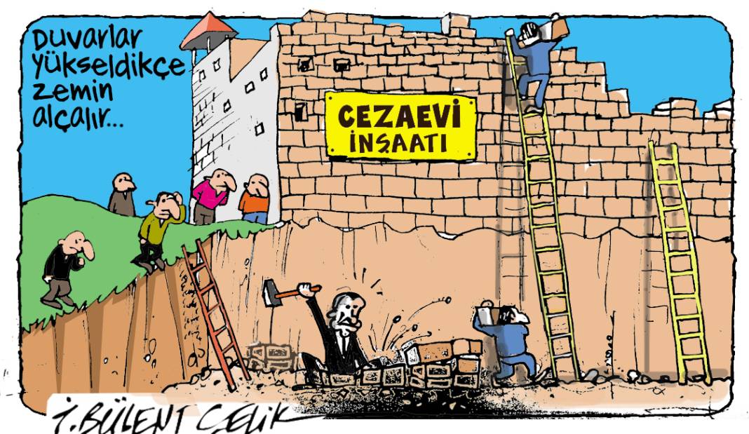 İ. Bülent Çelik'in 11 Nisan 2025 tarihli karikatürü 1