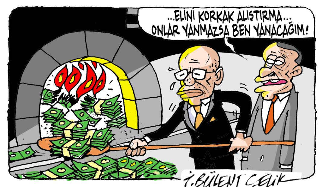 İ. Bülent Çelik'in 22 Nisan 2025 tarihli karikatürü 1