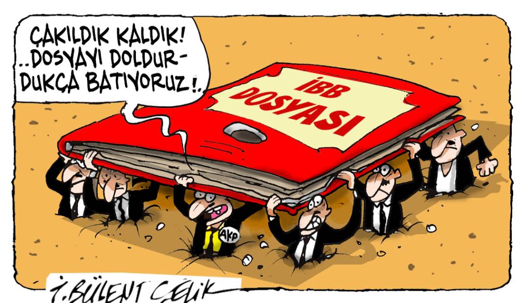 İ. Bülent Çelik'in 30 Nisan 2025 tarihli karikatürü 1