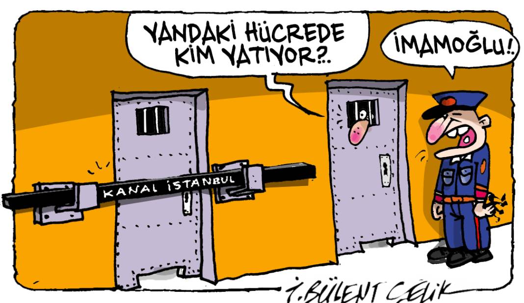 İ. Bülent Çelik'in 23 Nisan 2025 tarihli karikatürü 1
