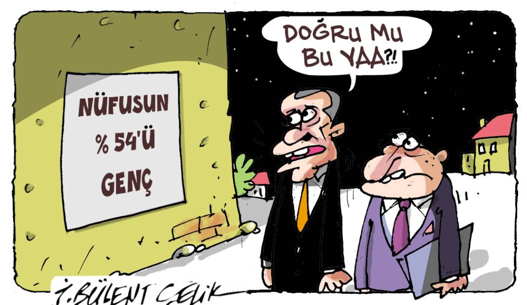 İ. Bülent Çelik'in 9 Nisan 2025 tarihli karikatürü 1