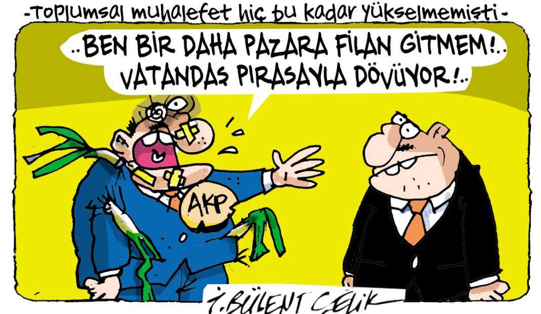 İ. Bülent Çelik'in 21 Nisan 2025 tarihli karikatürü 1