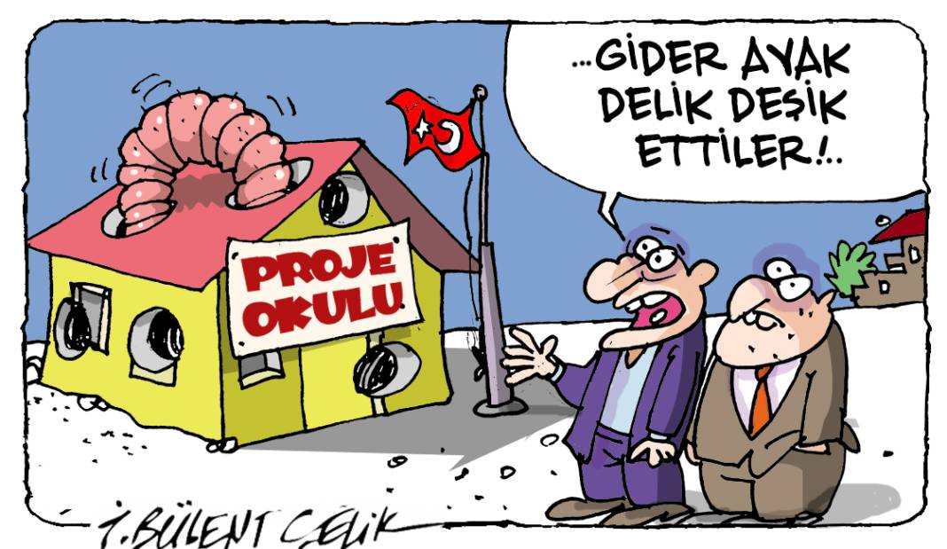 İ. Bülent Çelik'in 16 Nisan 2025 tarihli karikatürü 1