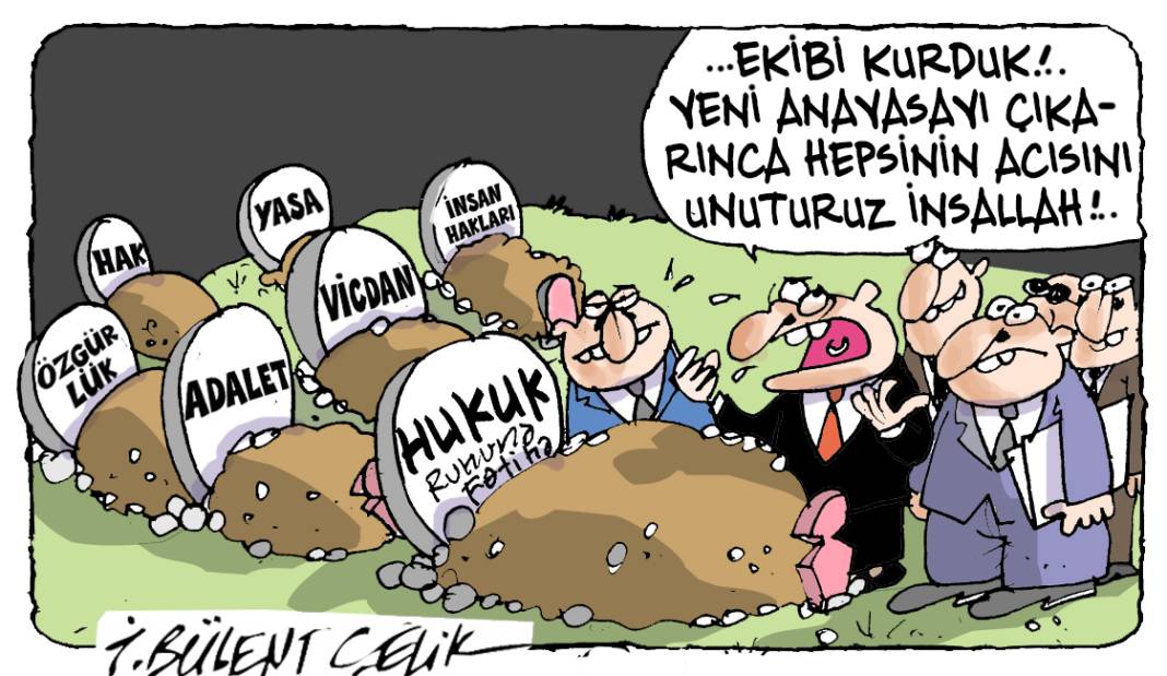 İ. Bülent Çelik'in 29 Mayıs 2025 tarihli karikatürü 1