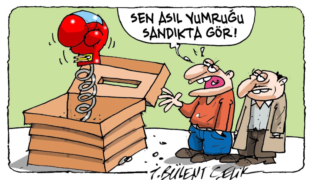 İ. Bülent Çelik'in 6 Mayıs 2025 tarihli karikatürü 1