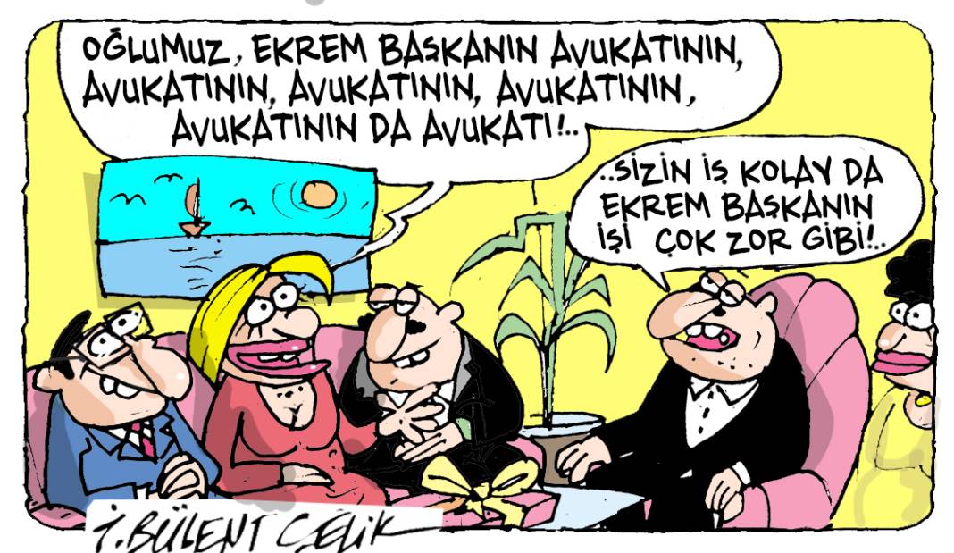 İ. Bülent Çelik'in 7 Mayıs 2025 tarihli karikatürü 1
