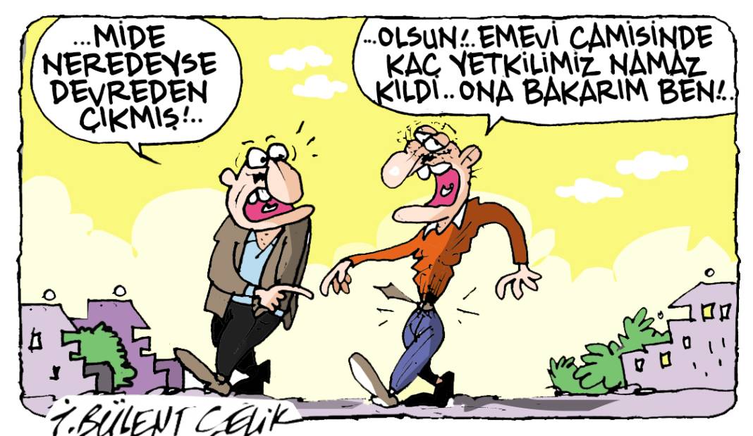 İ. Bülent Çelik çizdi... 1