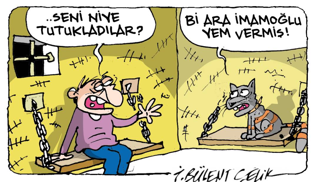 İ. Bülent Çelik'in 27 Mayıs 2025 tarihli karikatürü 1