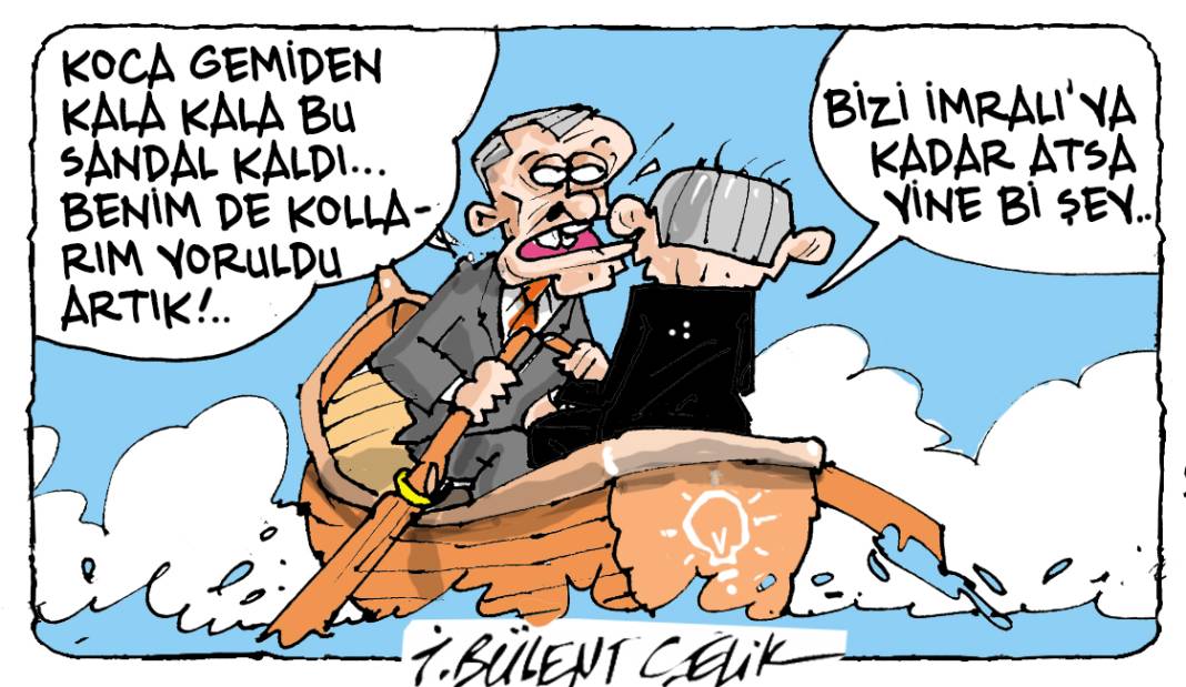 İ. Bülent Çelik'in 25 Mayıs 2025 tarihli karikatürü 1