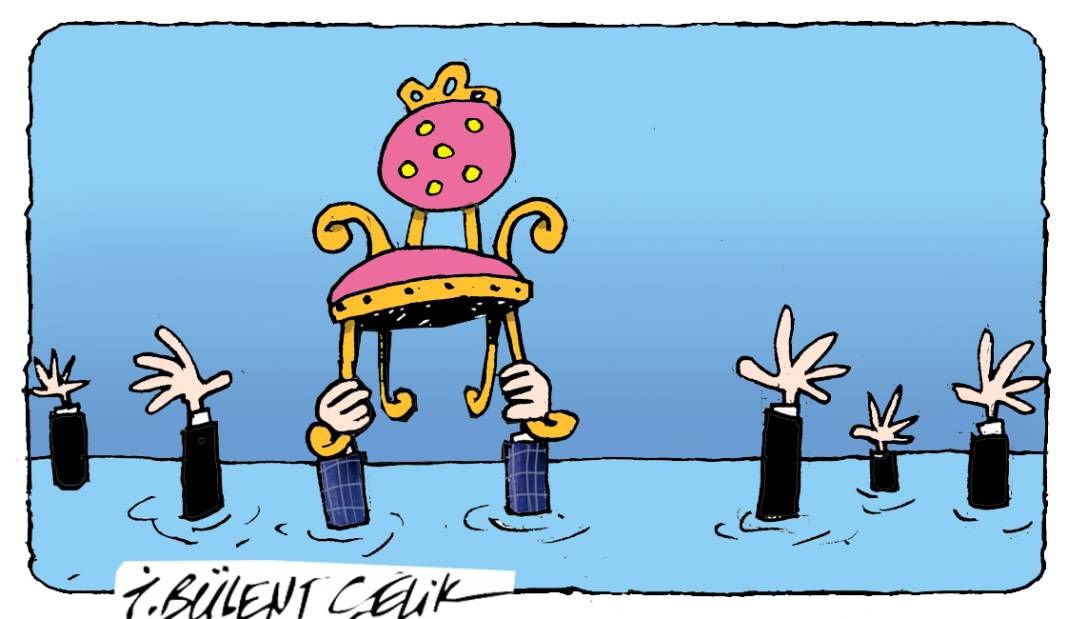 İ. Bülent Çelik'in 15 Mayıs 2025 tarihli karikatürü 1