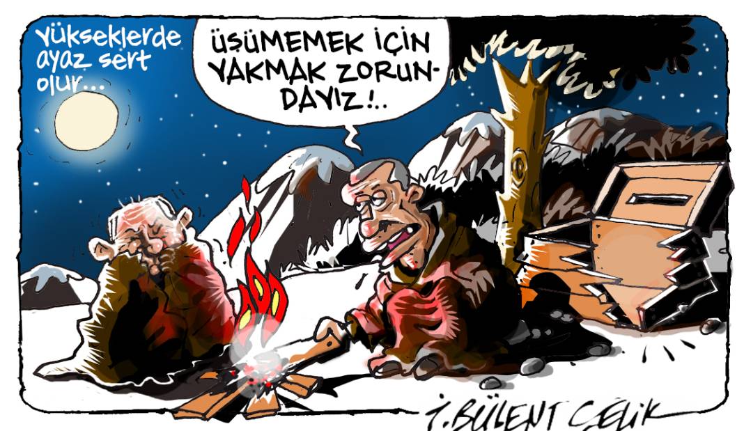 İ. Bülent Çelik'in 22 Mayıs 2025 tarihli karikatürü 1