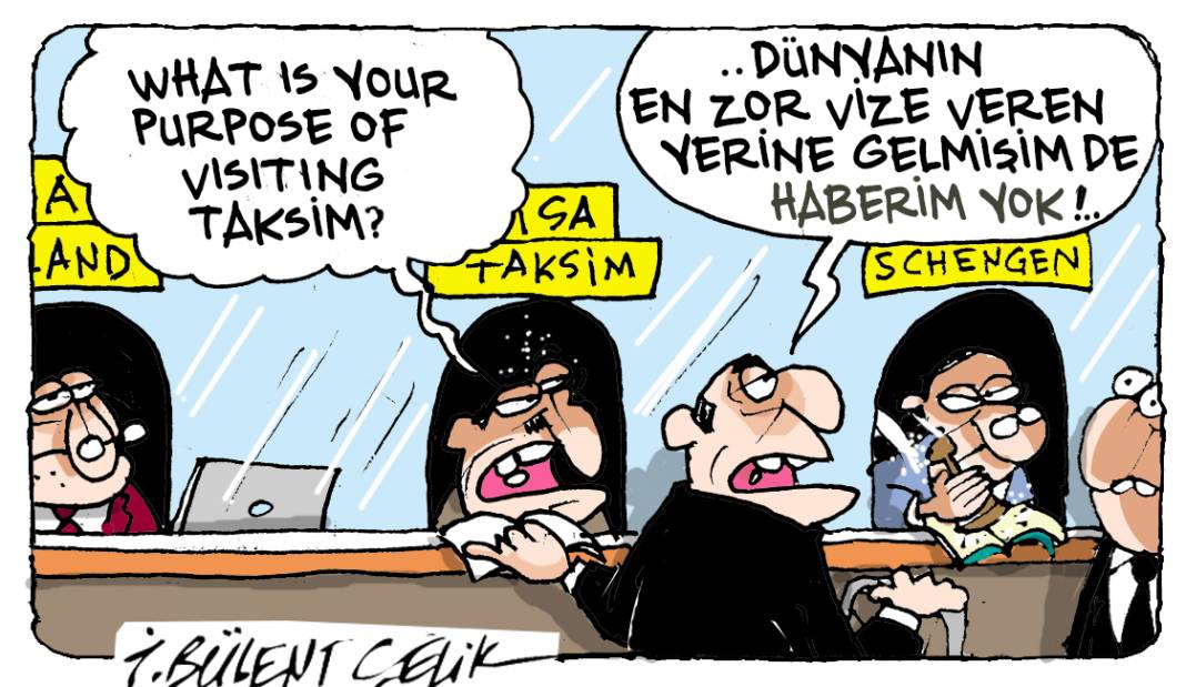 İ. Bülent Çelik'in 2 Mayıs 2025 tarihli karikatürü 1