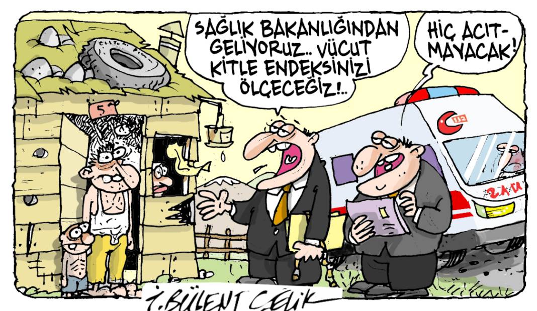 İ. Bülent Çelik'in 12 Mayıs 2025 tarihli karikatürü 1
