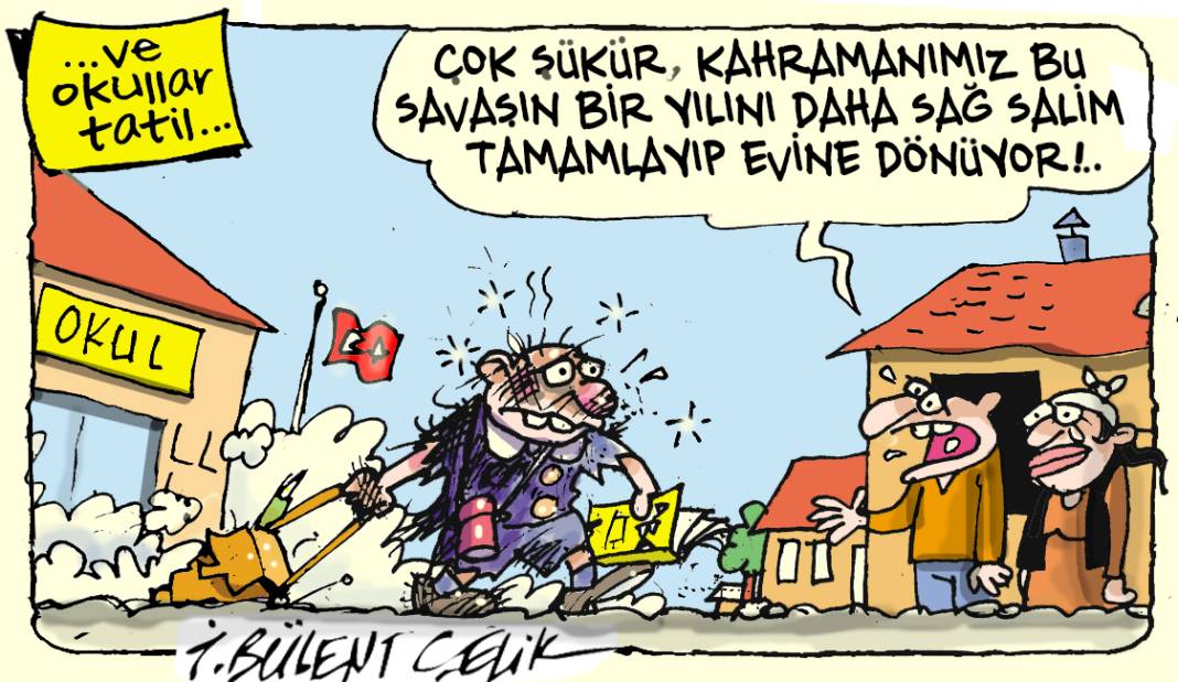 İ. Bülent Çelik'in 21 Haziran 2025 tarihli karikatürü 1
