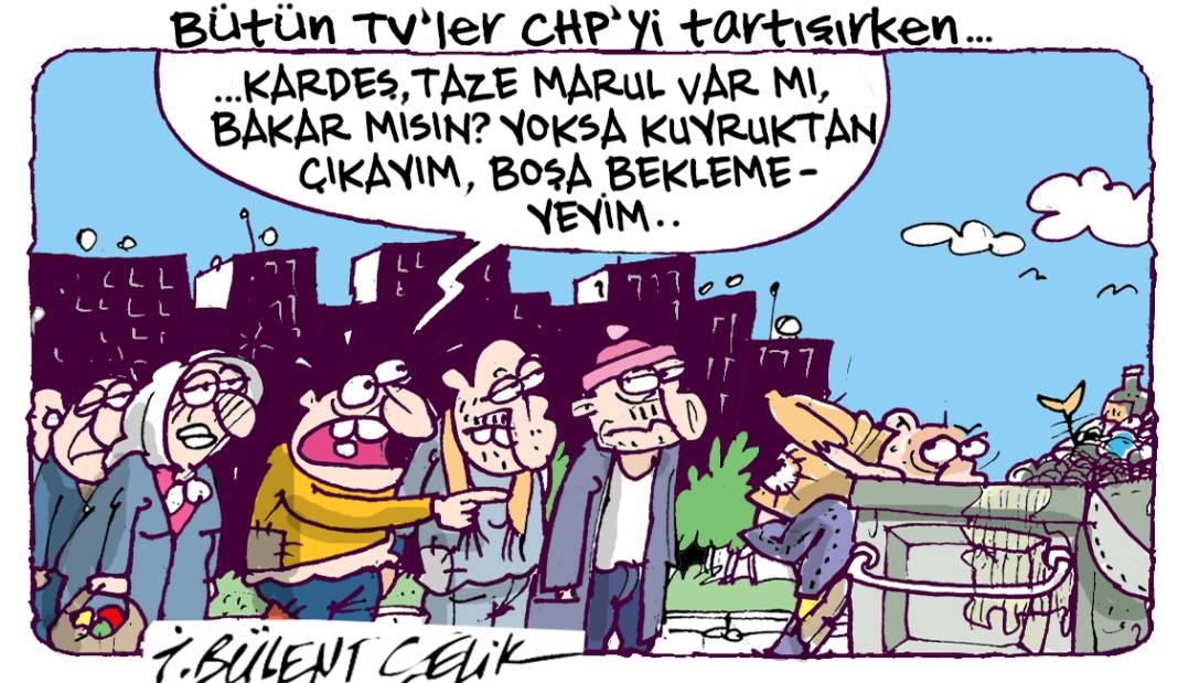 İ. Bülent Çelik'in 28 Haziran 2025 tarihli karikatürü 1