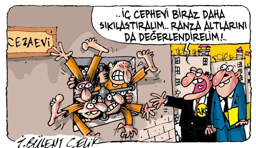 İ. Bülent Çelik'in 24 Haziran 2025 tarihli karikatürü 1