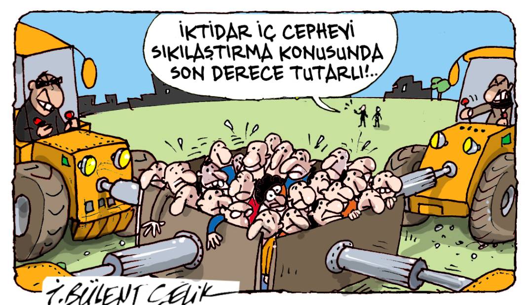 İ. Bülent Çelik'in 26 Haziran 2025 tarihli karikatürü 1